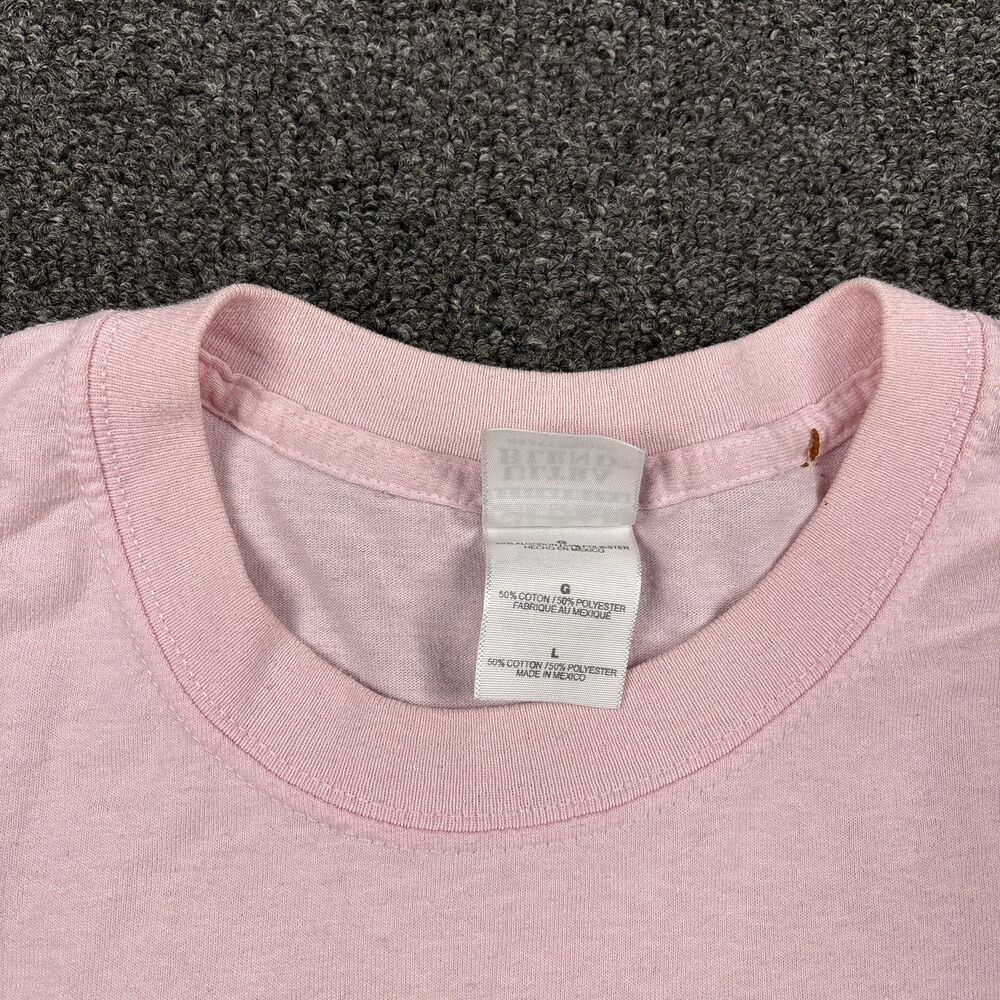Gitcha Sum Racing Men’s T Shirt Short Sleeve Pink Signed! Size Large - Picture 5 of 7